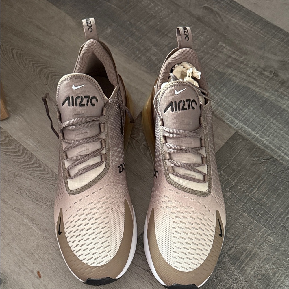 Nike Air Max 270 Men’s Sneakers - Brown and Tan